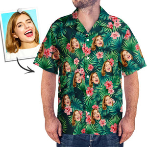 Custom Hawaiian Shirts with FacePersonalized Hawaiian Shirts